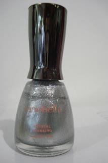 VERNIS A ONGLE ARGENT CRYSTAL SPARKING LONGUE TENUE 18ML MARQUE SONOBELLA